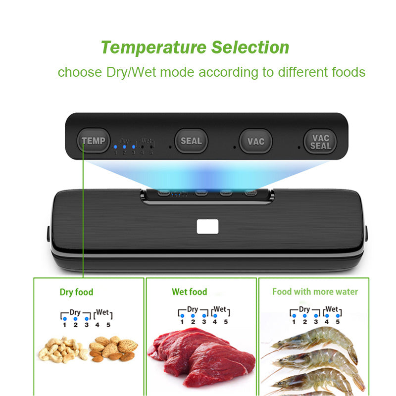 Household Food Preservation Vacuum Sealer - Globentra