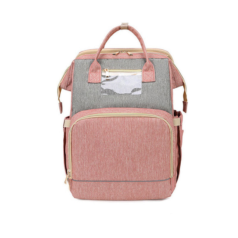 USB Charging Version Mommy Bed Backpack Folding Large Capacity Multi-function - Globentra