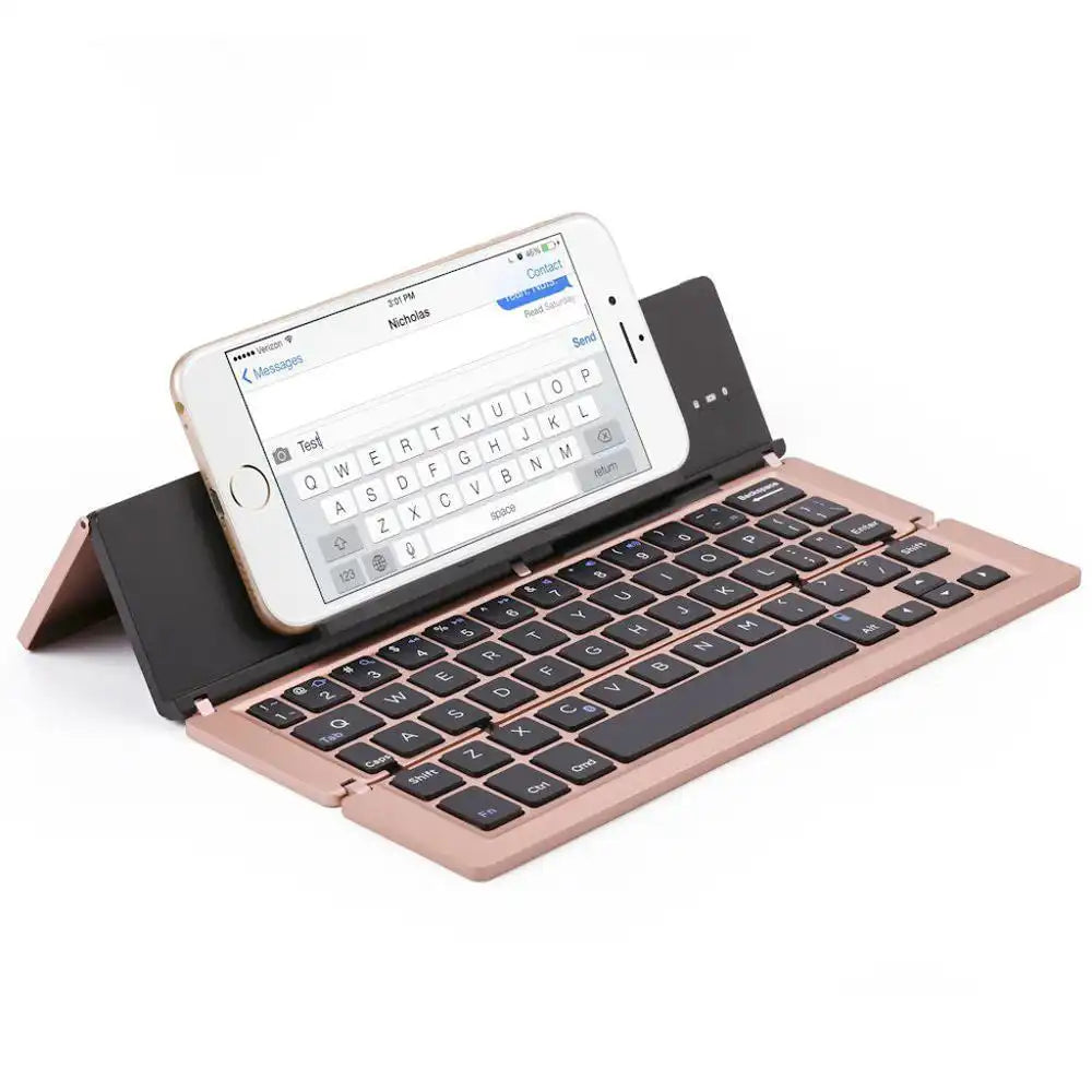 Folding ultra-thin Bluetooth keyboard - Globentra