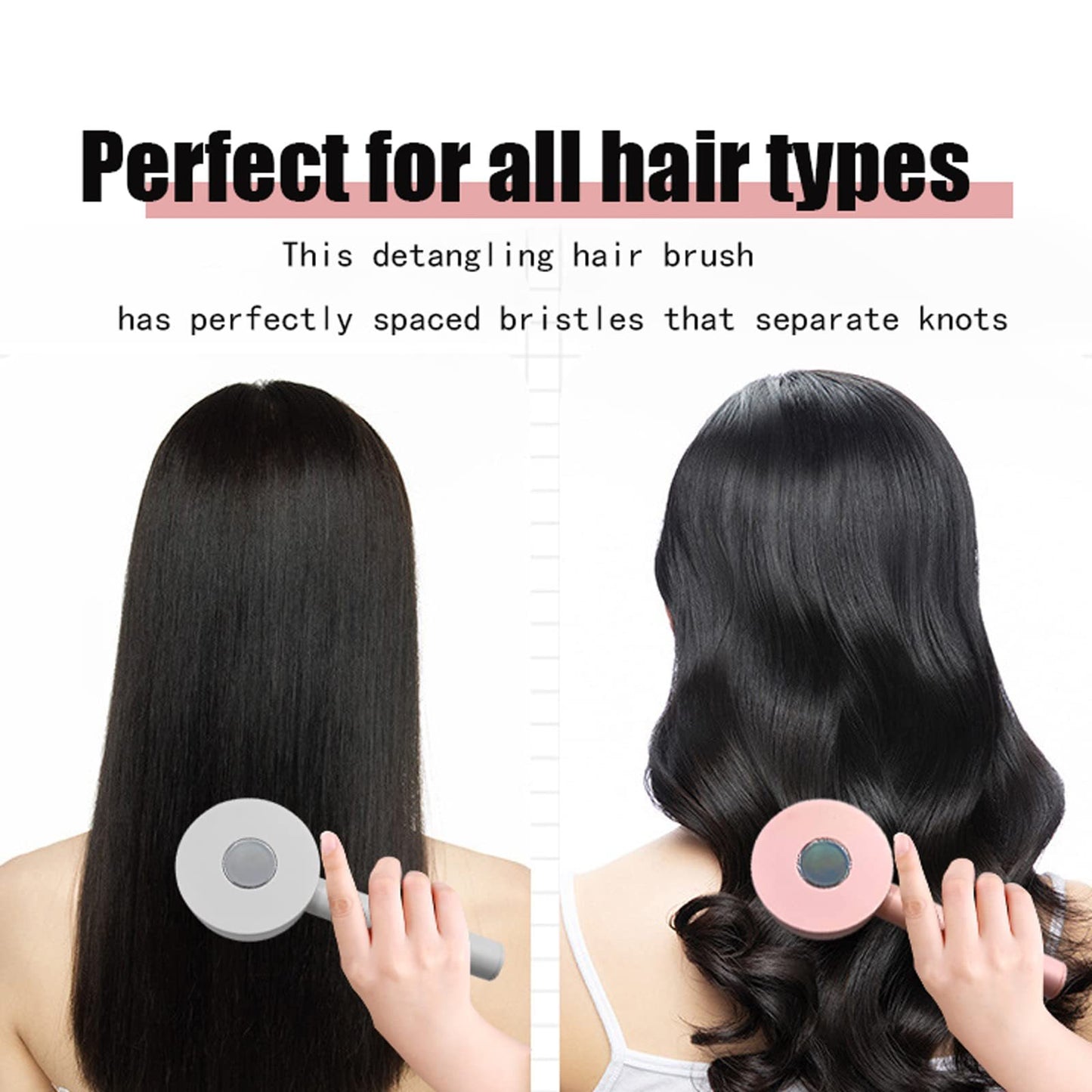 Scalp massage hair brush. Tangle-free hair.
This self-cleaning brush relaxes your scalp while detangling every strand — like a spa treatment in your hand. - Globentra