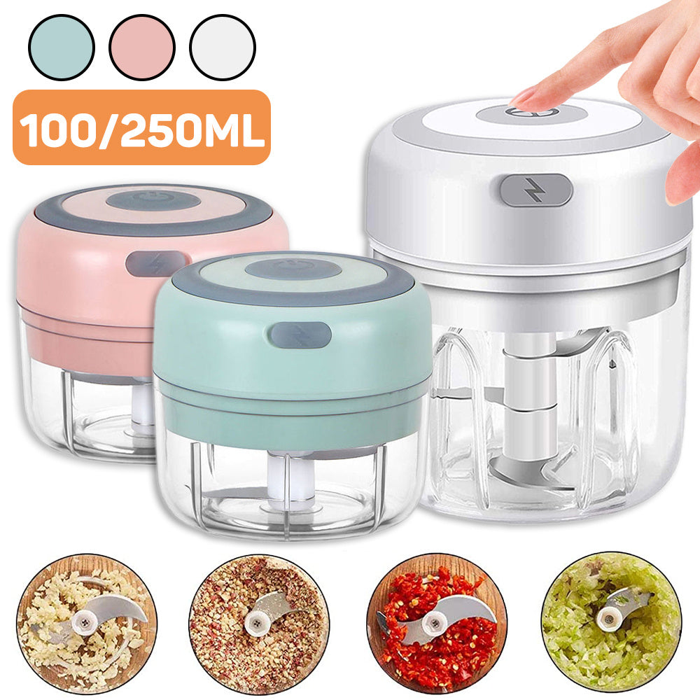 USB Mini Electric Garlic Chopper - Globentra