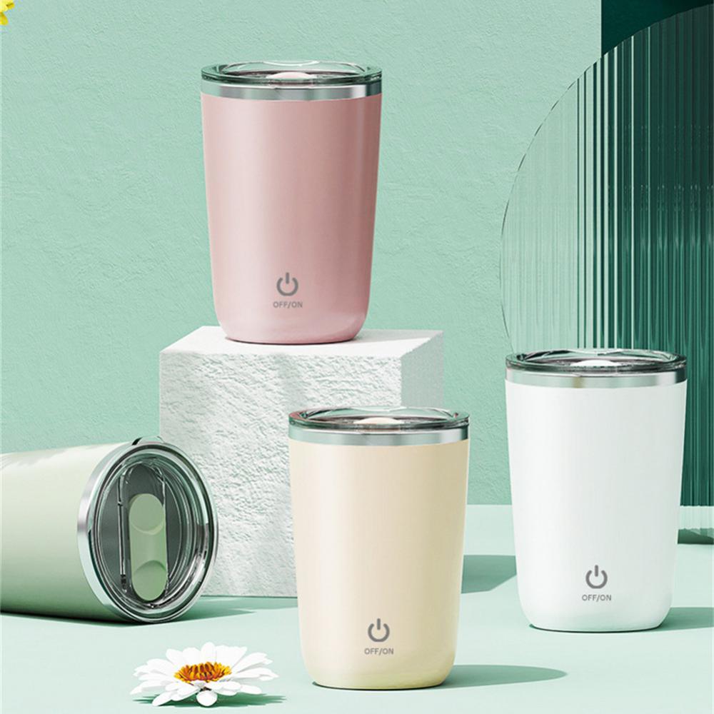 Self Stirring Mug -Magnatic Auto Mixing Cup For Coffee, Tea, Milk, Juice & More - Globentra