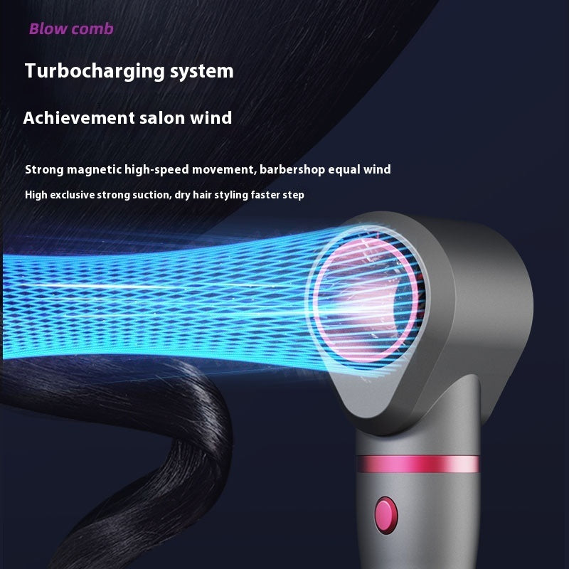 Multi Functional Roll Straight Dual-use Hair Dryer For Hair Styling - Globentra