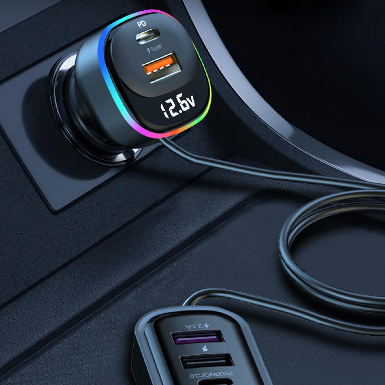 Multi-function Super Fast Car Charger - Globentra