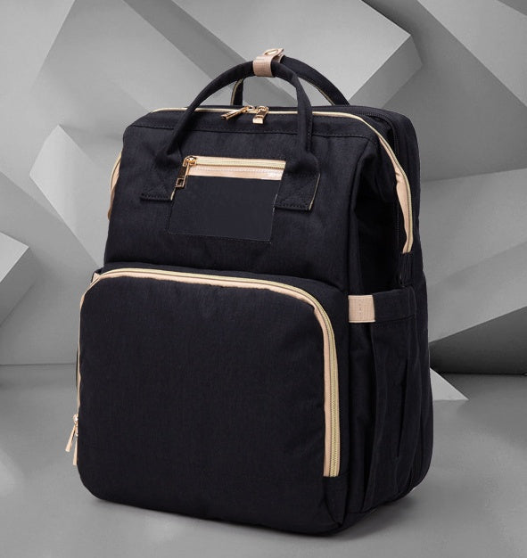 USB Charging Version Mommy Bed Backpack Folding Large Capacity Multi-function - Globentra
