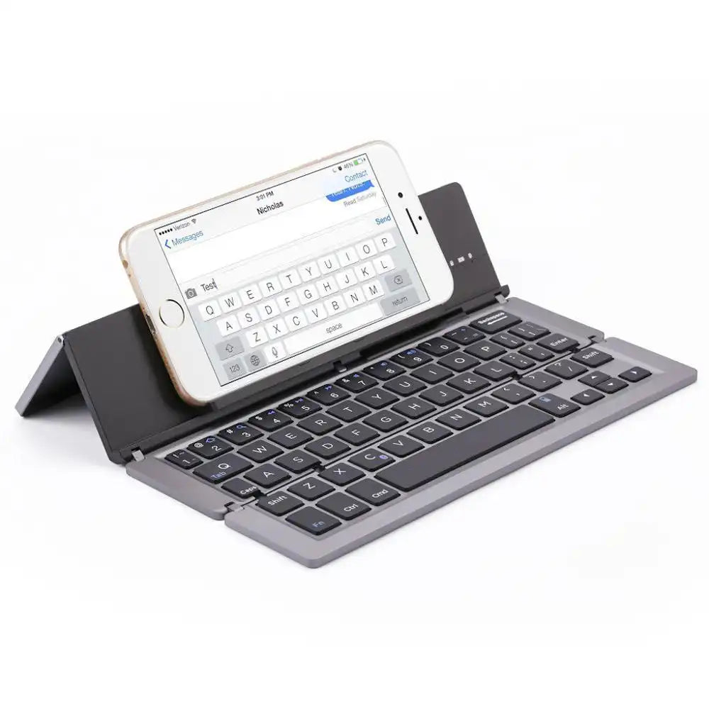 Folding ultra-thin Bluetooth keyboard - Globentra