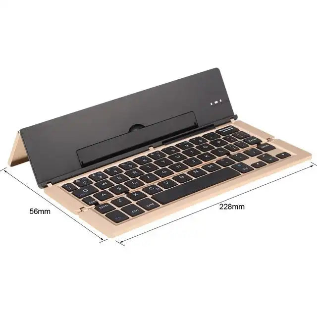 Folding ultra-thin Bluetooth keyboard - Globentra