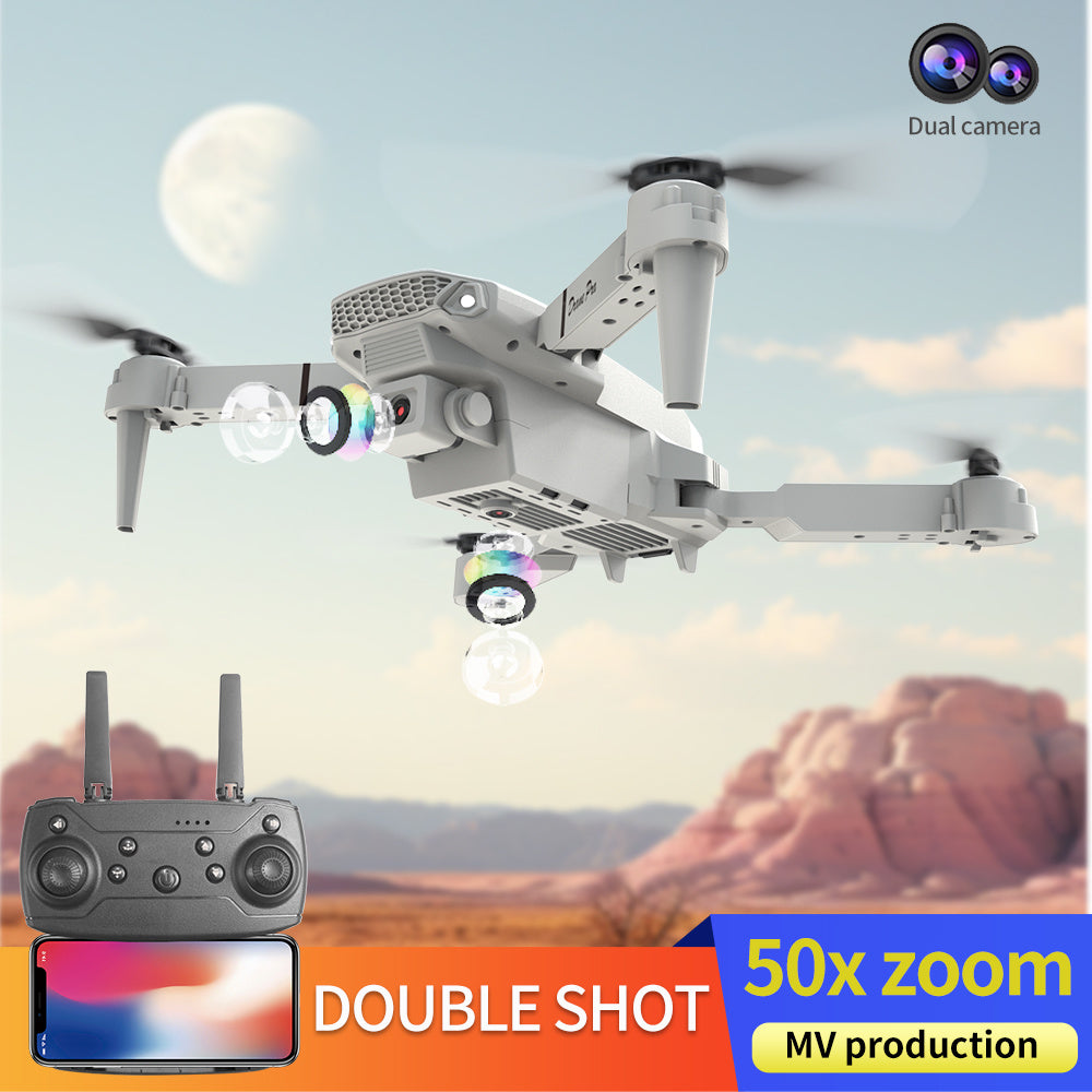 Mini 4K drone with dual camera - pocket-sized, power-packed - Globentra