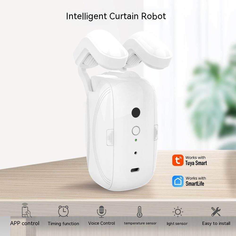 Smart Home Wifi Curtain Robot Roman Rod - Globentra