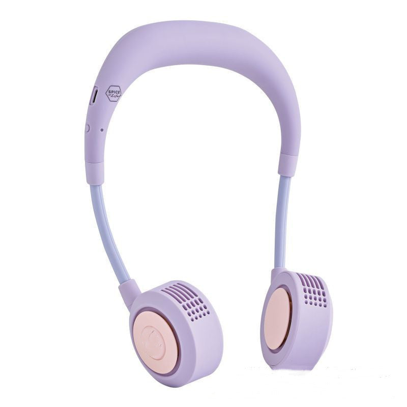 Portable Leafless Hanging Neck Fan - Globentra