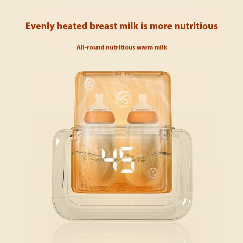 Automatic Double Bottle Milk Warmer Multi-function - Globentra