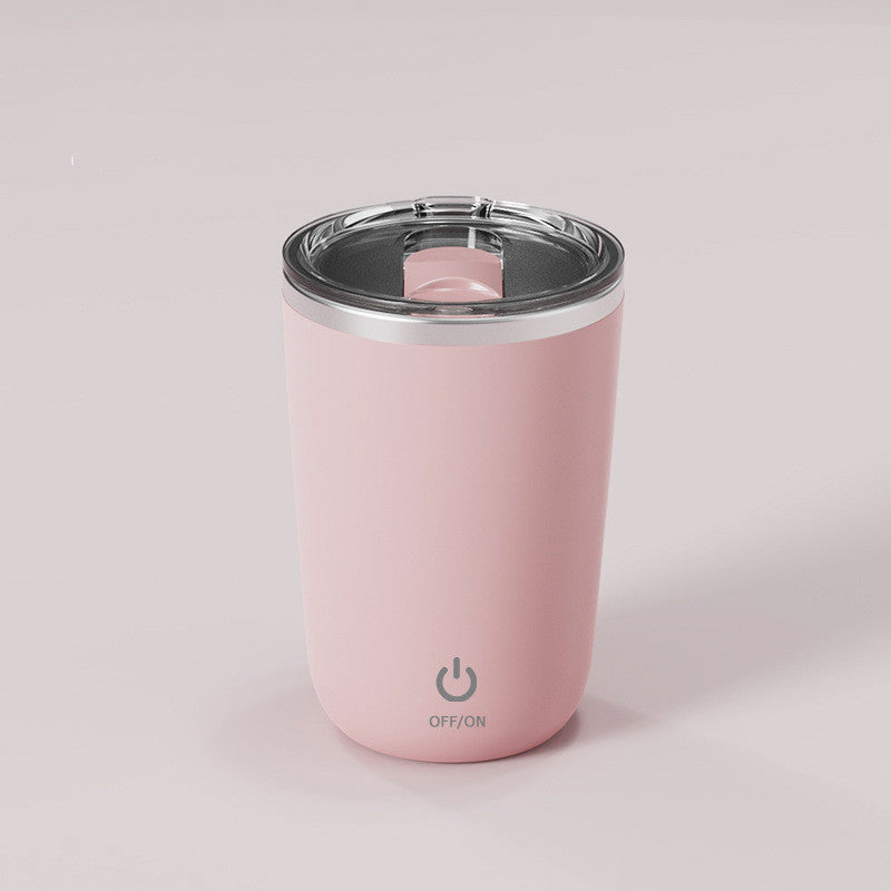 Self Stirring Mug -Magnatic Auto Mixing Cup For Coffee, Tea, Milk, Juice & More - Globentra