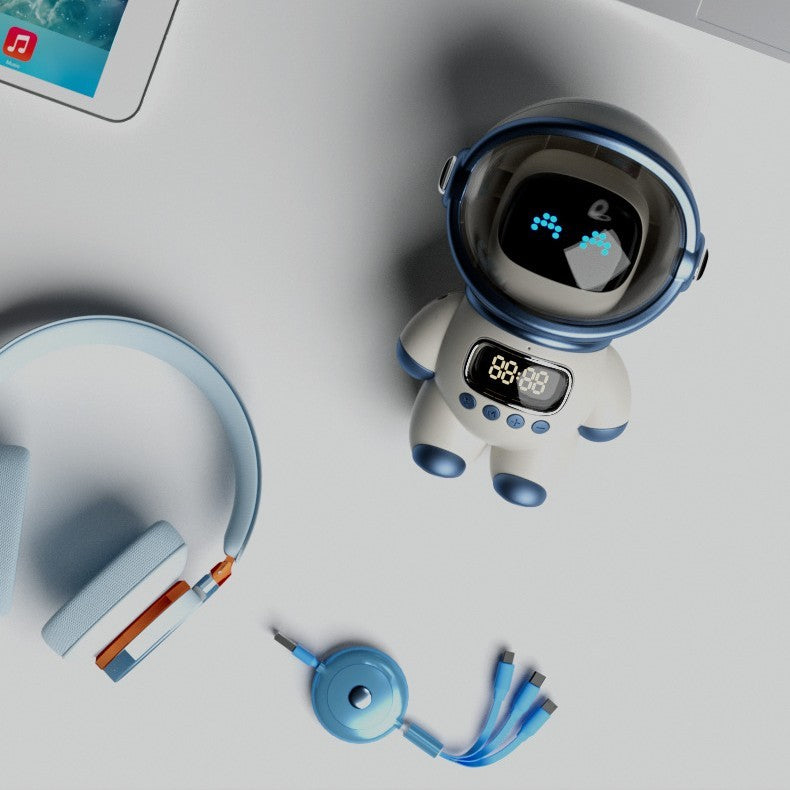 AI Interactive Bluetooth Intelligent Audio Clock - Globentra