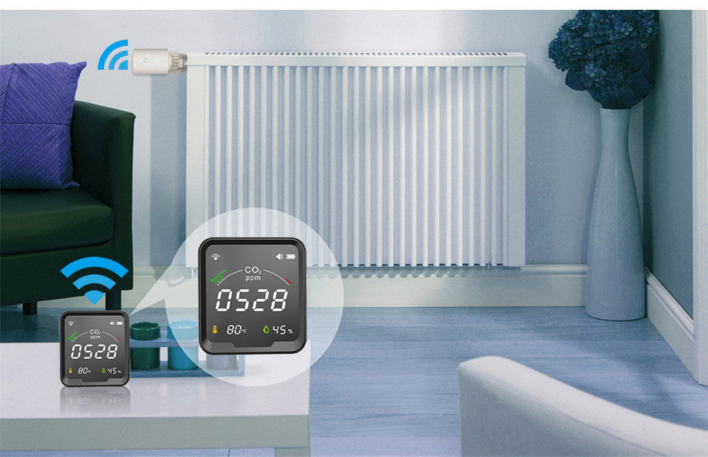 Smart Home Temperature And Humidity Sensor - Globentra