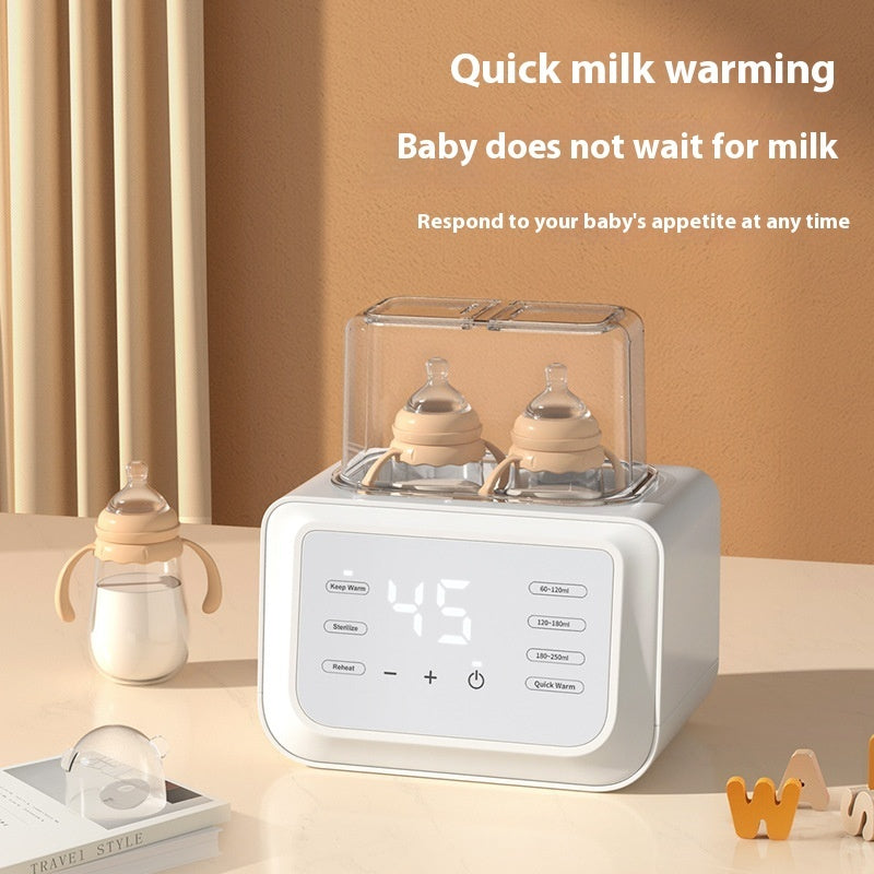 Automatic Double Bottle Milk Warmer Multi-function - Globentra