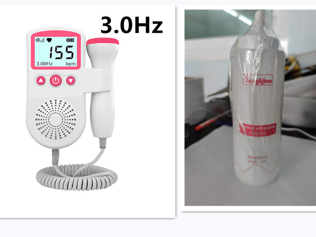 Fetal Heart Rate Monitor Home Pregnancy Baby Fetal Sound Heart Rate Detector - Globentra