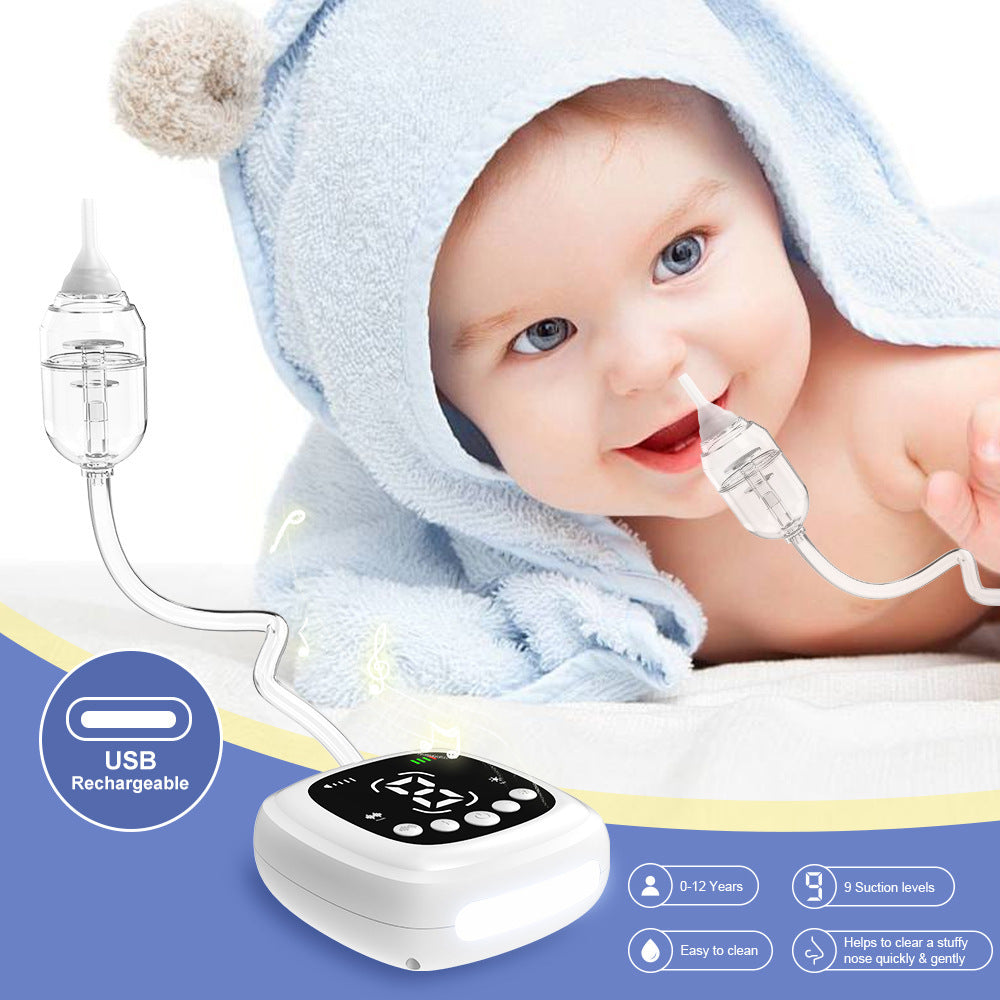 Electric Nasal Aspirator Baby Products Nasal Cavity Cleaner - Globentra