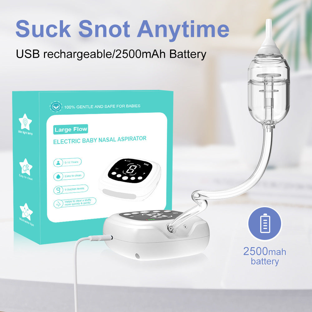 Electric Nasal Aspirator Baby Products Nasal Cavity Cleaner - Globentra