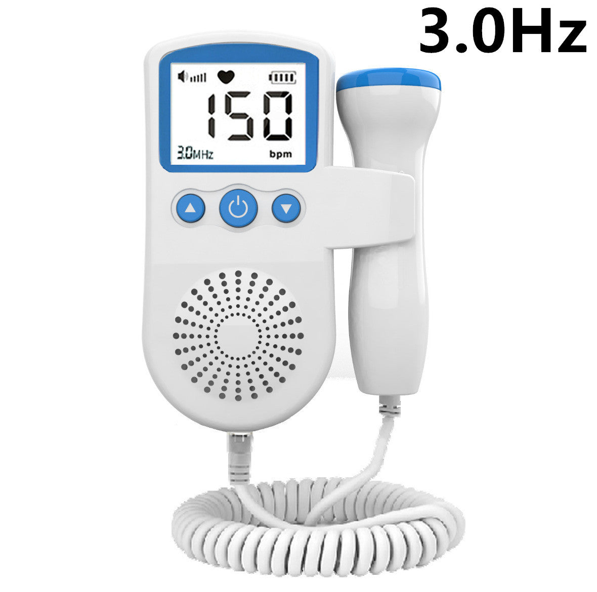 Fetal Heart Rate Monitor Home Pregnancy Baby Fetal Sound Heart Rate Detector - Globentra