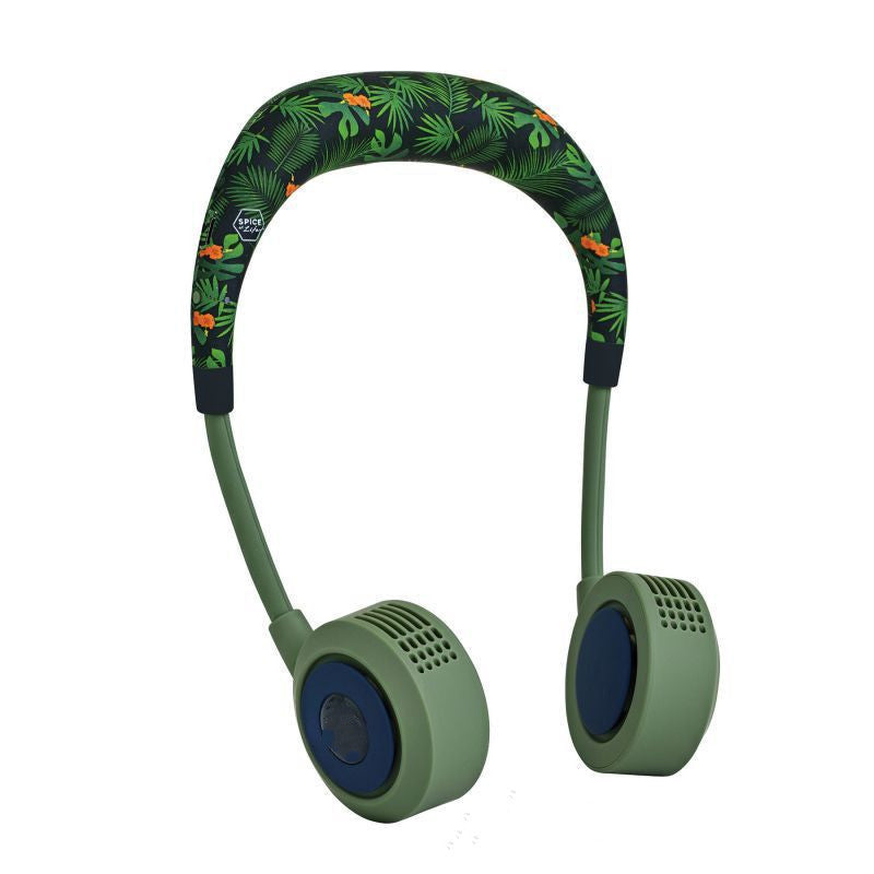 Portable Leafless Hanging Neck Fan - Globentra