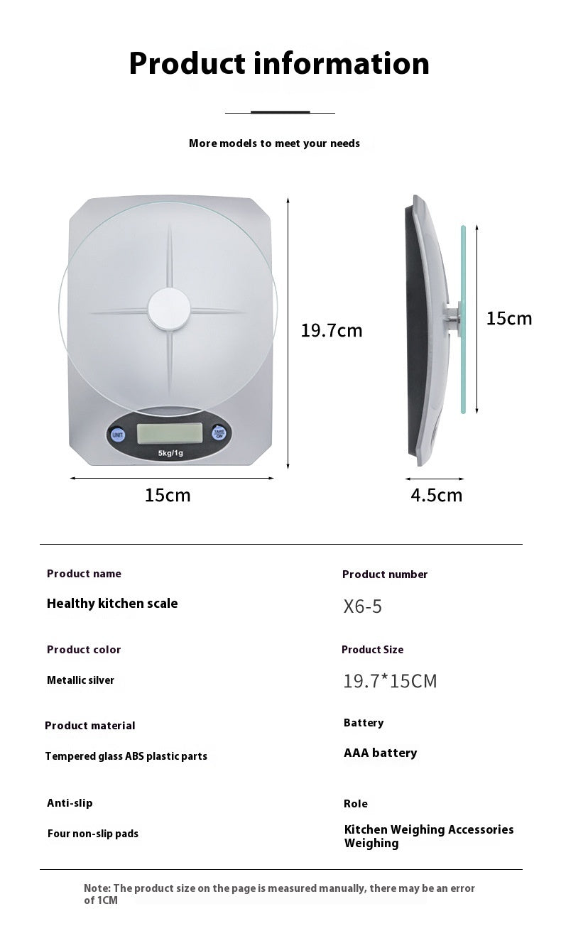 Electric Mini Kitchen Weighting Scale - Globentra