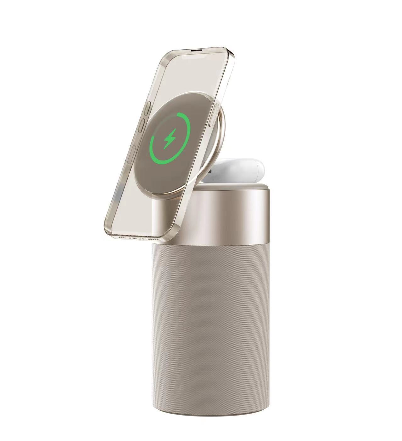 3 In 1 Multi-Function Bluetooth Speaker With Touch Lamp - Globentra