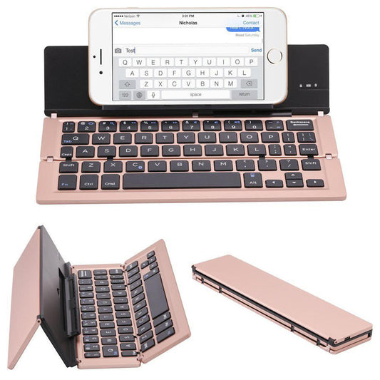 Folding ultra-thin Bluetooth keyboard - Globentra