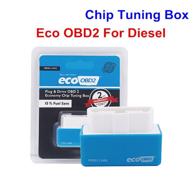 Plug And Play ECOOBD2 Gasoline, Diesel Car Fuel Economy ECO OBD2 Driver - Globentra