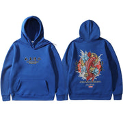 Men’s Ukiyo-e Hoodie – Hip Hop Japanese Streetwear Pullover
