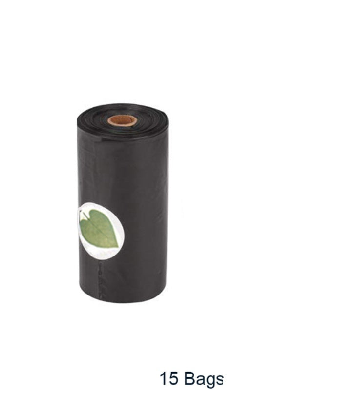 Convenient LED dog waste bag holder — with hook and refill bags. Perfect for late-night walks! - Globentra