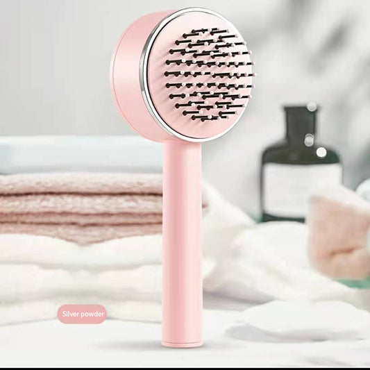 Scalp massage hair brush. Tangle-free hair.
This self-cleaning brush relaxes your scalp while detangling every strand — like a spa treatment in your hand. - Globentra