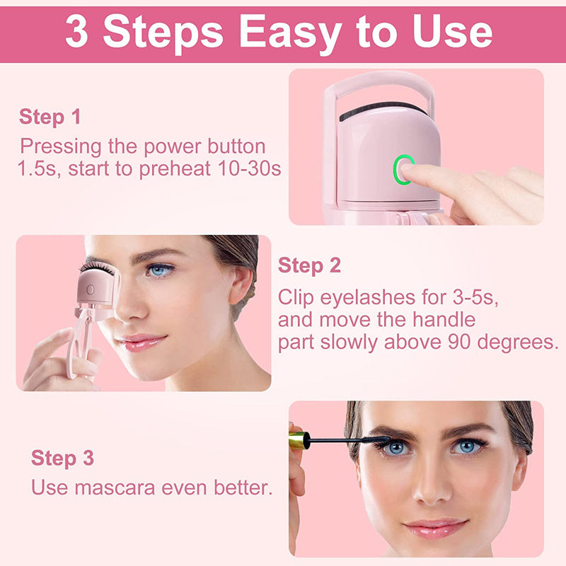 Electric Portable Eyelash Curler - Globentra