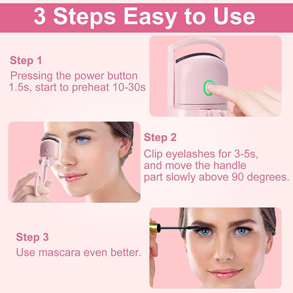 Electric Portable Eyelash Curler - Globentra