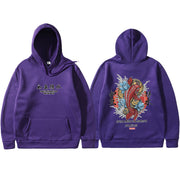 Men’s Ukiyo-e Hoodie – Hip Hop Japanese Streetwear Pullover