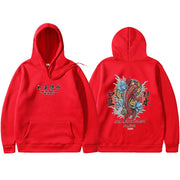 Men’s Ukiyo-e Hoodie – Hip Hop Japanese Streetwear Pullover