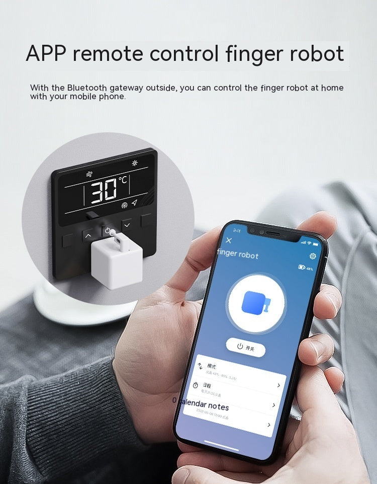 Bluetooth Finger Voice Control Robot Lamp - Globentra