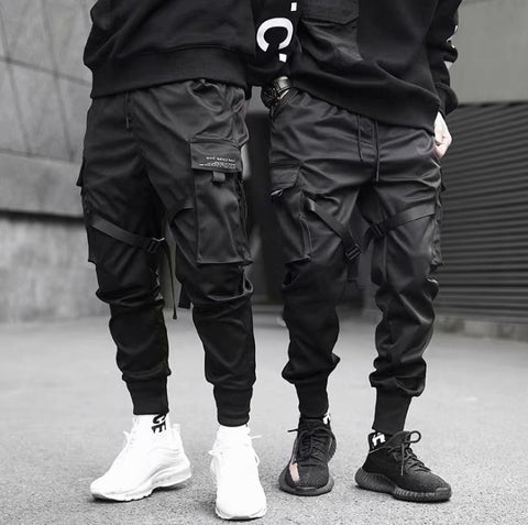 Men’s Cargo Joggers – Streetwear Harem Pants