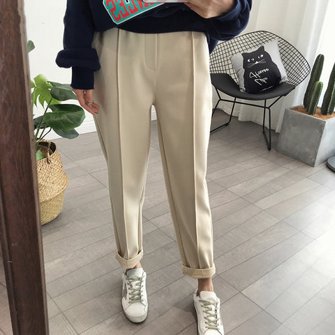 Women’s Casual Loose Trousers – Relaxed Fit Streetwear Pants