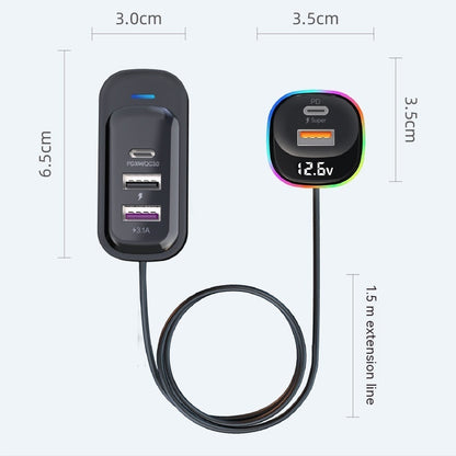Multi-function Super Fast Car Charger - Globentra