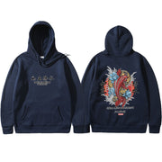 Men’s Ukiyo-e Hoodie – Hip Hop Japanese Streetwear Pullover