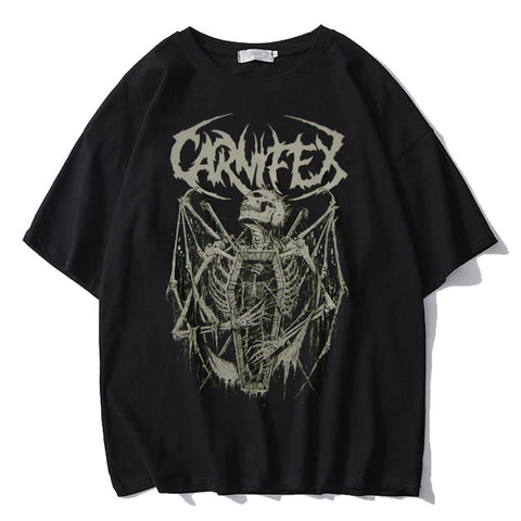 Unisex Dark Color T-shirt – Women’s & Men’s Oversized Streetwear Top