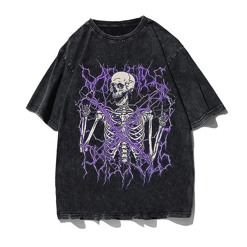 Vintage Wash Unisex T-Shirt – Graphic Streetwear Tee