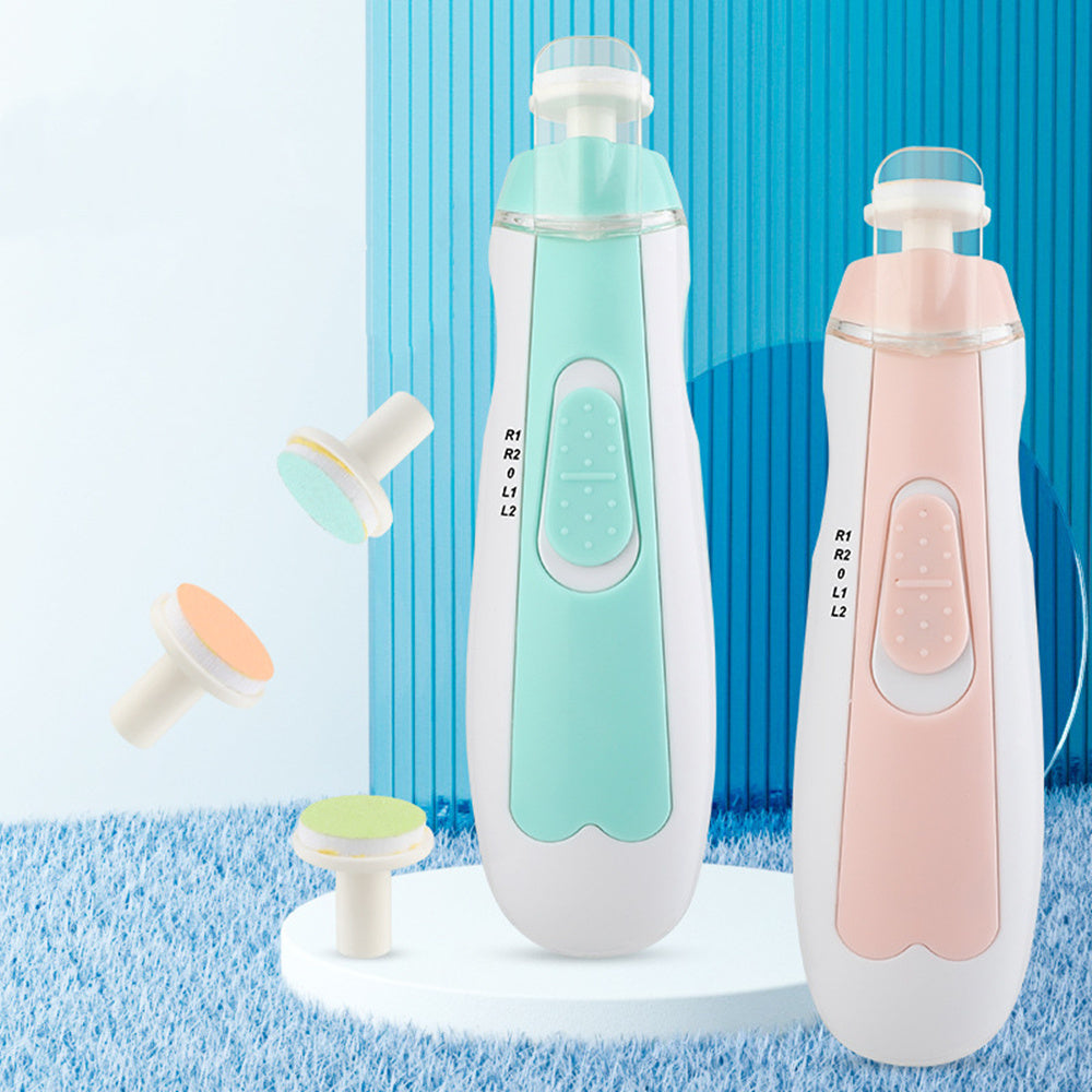 Newborn Nail Clipper Electric Baby Anti-pinch Meat Care Set - Globentra
