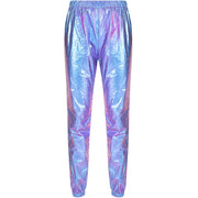 Women’s Gradient Streetwear Joggers – High Waist Hip Hop Pants with Pockets