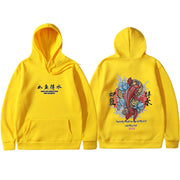 Men’s Ukiyo-e Hoodie – Hip Hop Japanese Streetwear Pullover