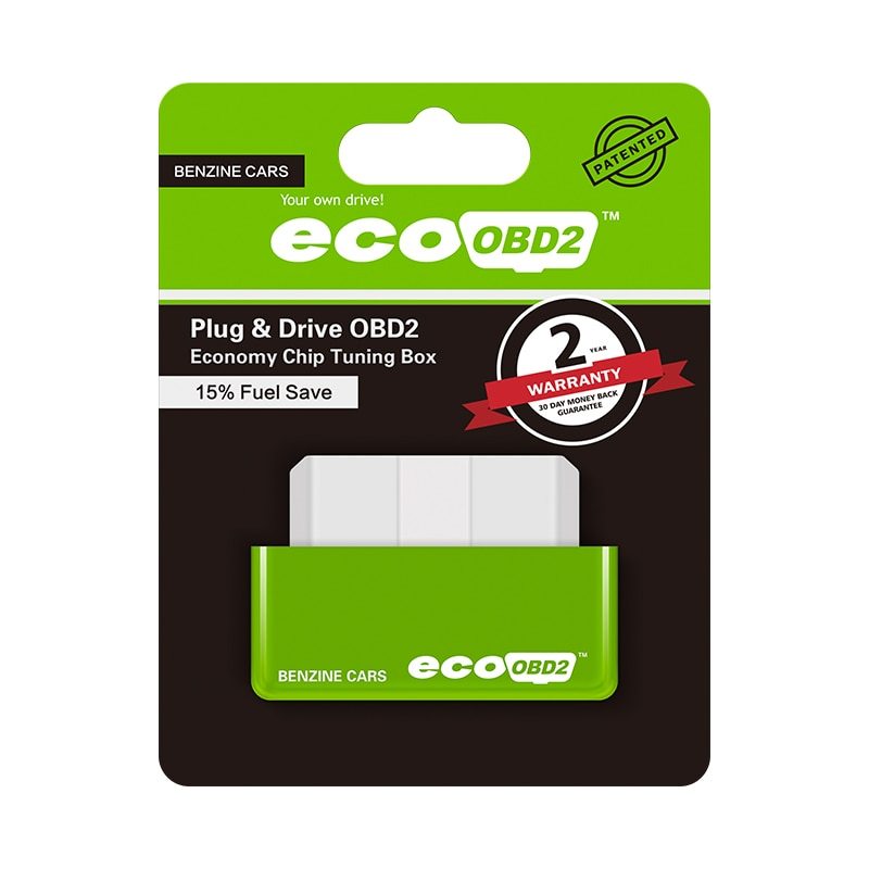 Plug And Play ECOOBD2 Gasoline, Diesel Car Fuel Economy ECO OBD2 Driver - Globentra
