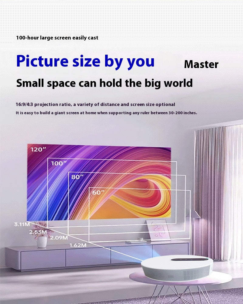Smart HD Home Theater Projector - Globentra