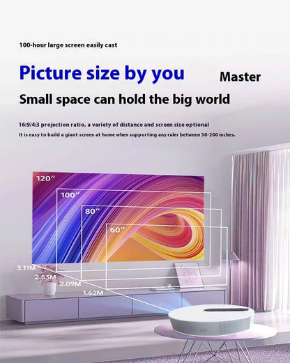 Smart HD Home Theater Projector - Globentra
