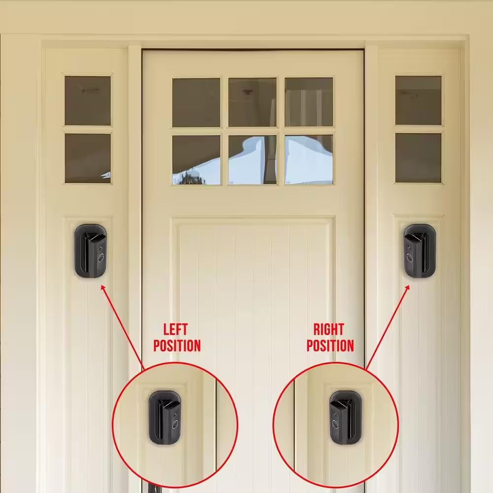 Horizontal Adjustable Angle Mount and Wall Plate for Ring Video Doorbell Wired - Globentra
