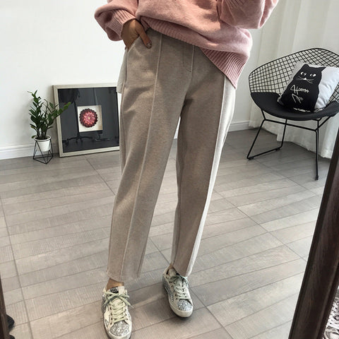 Women’s Casual Loose Trousers – Relaxed Fit Streetwear Pants